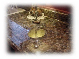 Use Pledge For Shiny Painted Countertops